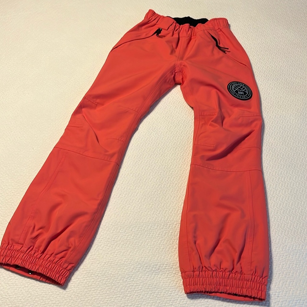 Dope Snow Blizzard W Snowboard or Ski Shell Pants Coral